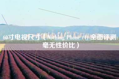 60寸电视尺寸（Nothing Phone (1) 全面评测:毫无性价比）