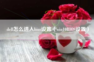 dell怎么进入bios设置（win10BIOS设置）