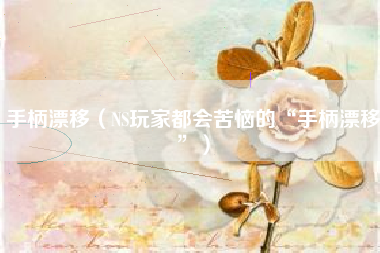 手柄漂移（NS玩家都会苦恼的“手柄漂移”）