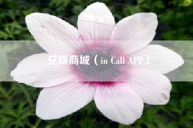 兑换商城（in Call APP）