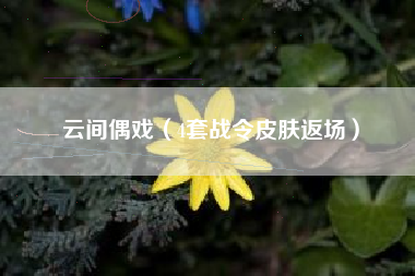 云间偶戏（4套战令皮肤返场）