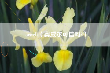 orwell（奥威尔可信吗?）