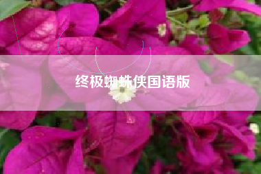 终极蜘蛛侠国语版