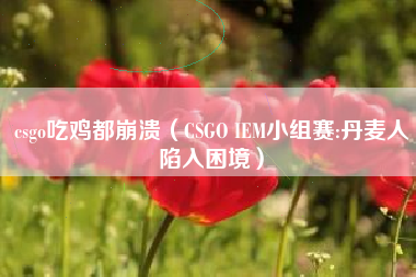 csgo吃鸡都崩溃（CSGO IEM小组赛:丹麦人陷入困境）