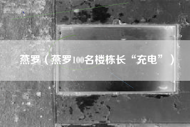 燕罗（燕罗100名楼栋长“充电”）