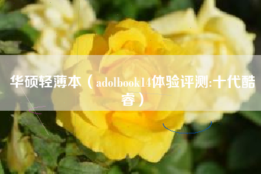 华硕轻薄本（adolbook14体验评测:十代酷睿）