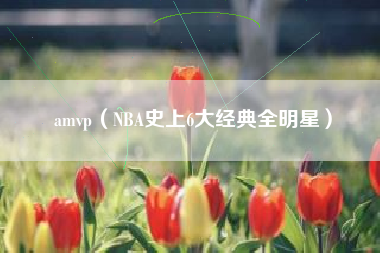 amvp（NBA史上6大经典全明星）