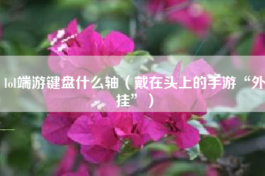 lol端游键盘什么轴（戴在头上的手游“外挂”）