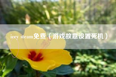 icey steam免费（游戏故意设置死机）