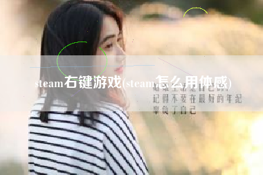 steam右键游戏(steam怎么用体感)