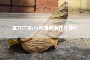 耳穴压豆(中医如何治疗肝硬化)