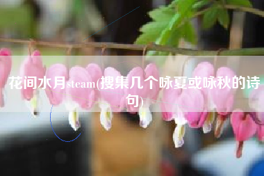 花间水月steam(搜集几个咏夏或咏秋的诗句)