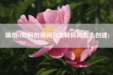 端游cf如何创房间(cf太极房间怎么创建)