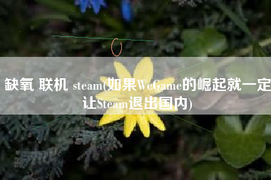 缺氧 联机 steam(如果WeGame的崛起就一定让Steam退出国内)