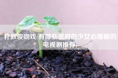 朴叙俊吻戏(有哪些很甜的少女心爆棚的电视剧推荐)