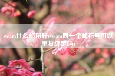 steam什么邮箱好(steam同一个邮箱号可以重复绑定吗)