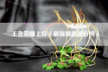 王者荣耀上位（最强辅助排行榜）