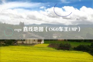 csgo 直线地图（CSGO车王UMP）