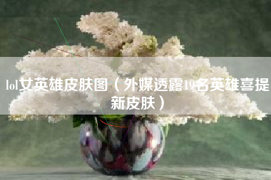 lol女英雄皮肤图（外媒透露19名英雄喜提新皮肤）