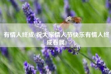 有情人终成(祝大家情人节快乐有情人终成眷属)