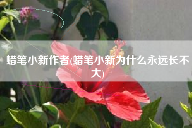 蜡笔小新作者(蜡笔小新为什么永远长不大)