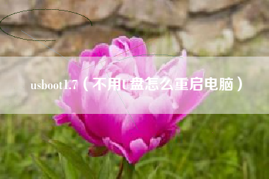 usboot1.7（不用U盘怎么重启电脑）