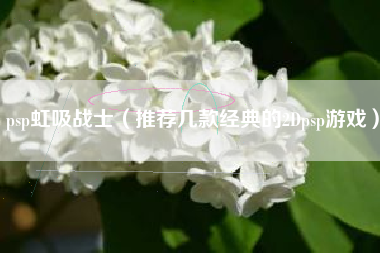 psp虹吸战士（推荐几款经典的2Dpsp游戏）