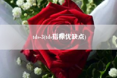 tds-3(tds指标优缺点)