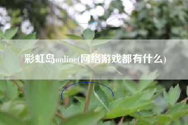 彩虹岛online(网络游戏都有什么)