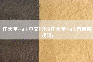 任天堂switch中文官网(任天堂switch自带游戏吗)