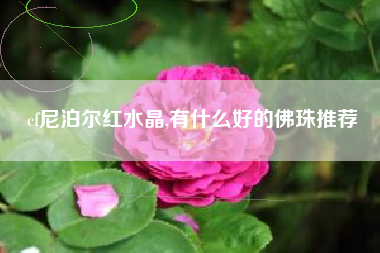 cf尼泊尔红水晶,有什么好的佛珠推荐