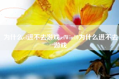 为什么cf进不去游戏,cfWin10为什么进不去游戏