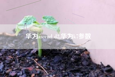 华为ascend d2,华为k7参数