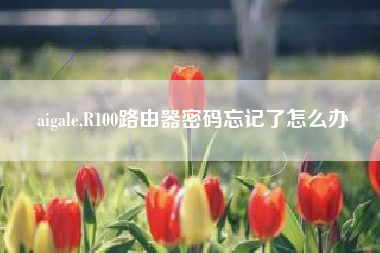 aigale,R100路由器密码忘记了怎么办