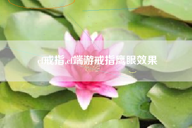 cf戒指,cf端游戒指鹰眼效果