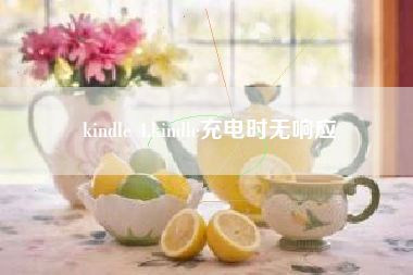 kindle 4,kindle充电时无响应