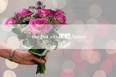 the lost city攻略,Sutter