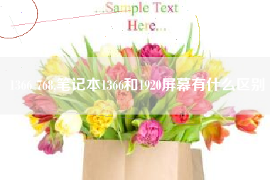 1366 768,笔记本1366和1920屏幕有什么区别